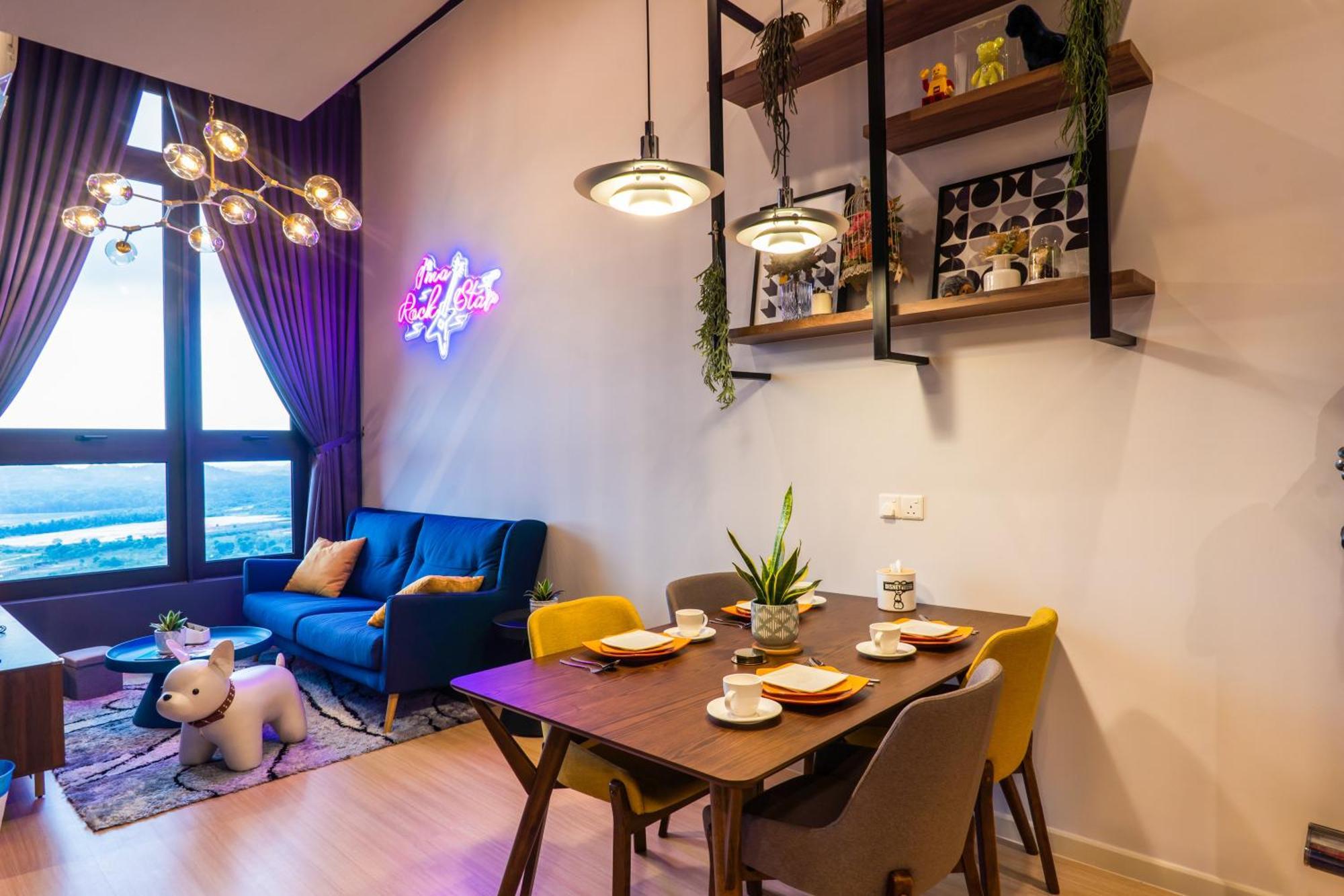 Sunway Grid Loft Suite By Nest Home【Olympic Size Pool】 Kampong Pendas Buitenkant foto